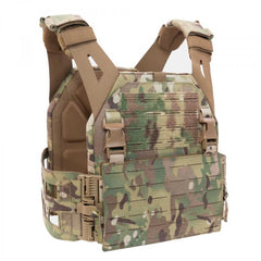 Warrior Laser Cut Low Profile Carrier V2 With ladder Sides - MultiCam