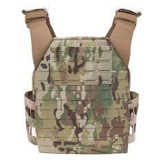 Warrior Laser Cut Low Profile Carrier V2 With ladder Sides - MultiCam