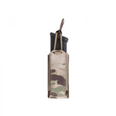 Warrior Laser Cut Single Bungee Pistol Pouch - MultiCam