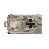 Warrior Laser Cut Small Horizontal Individual First Aid Kit - MultiCam