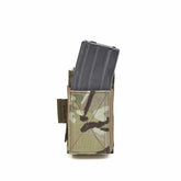 Warrior Single Elastic Mag Pouch MultiCam