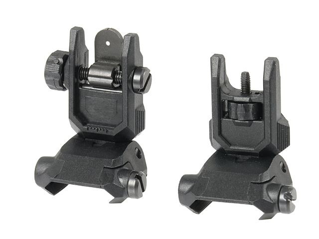 Set Tacche di Mira Abbattibili - Black