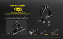 Nitecore - NTR10 - Tactical Ring Pro per torce a led