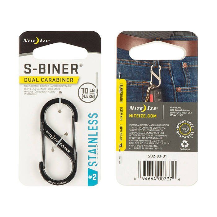 Nite Ize - S-Biner 2 - Black