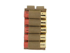 Porta Bossoli con Attacco Molle - Tan