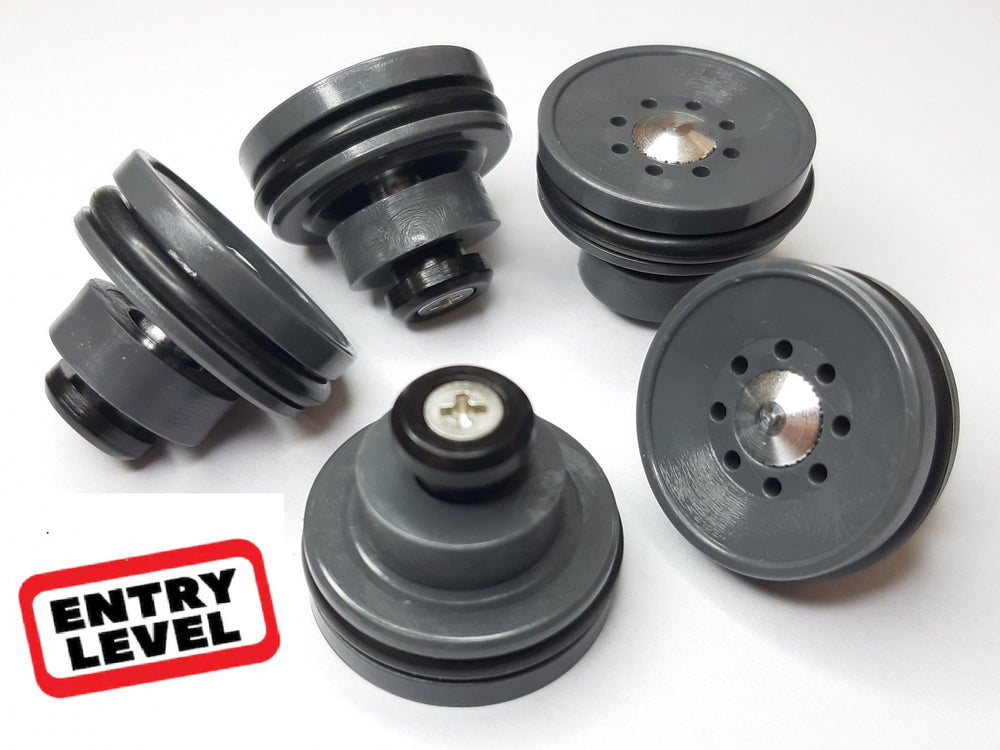 Testa pistone in POM concepita per raffiche veloci e per migliorare la silenziosità della replica (TPAVP)