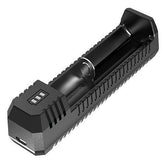 Nitecore - UI1 - Caricabatterie Universale - per Li-ion e IMR 18650, 21700, 14500 e RCR123