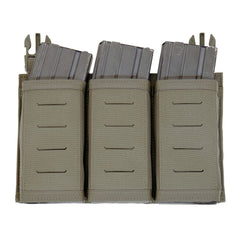 Warrior Laser Cut Detachable Triple Snap Mag Panel – Ranger Green