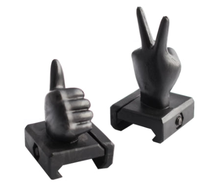 Coppia di tacche di mira OK