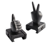 Coppia di tacche di mira OK