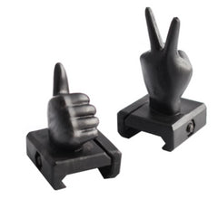 Coppia di tacche di mira OK