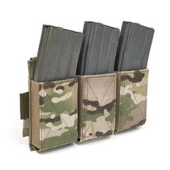 Warrior Triple Elastic Mag Pouch - Multicam