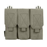 Warrior Detachable Triple Covered M4 Pouch – Ranger Green