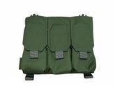 Warrior Detachable Triple Covered M4 Pouch – OD