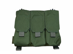 Warrior Detachable Triple Covered M4 Pouch – OD