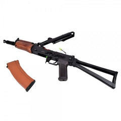 CYMA Fucile Elettrico AKS-74U Wood