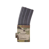 Warrior Laser Cut Single Snap Mag Pouch 5.56mm Short - Multicam