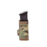 Warrior Laser Cut Single Snap Mag Pouch 9mm Short - Multicam
