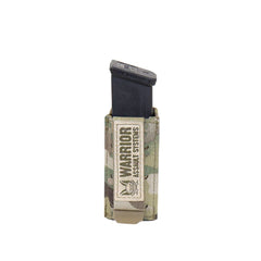 Warrior Laser Cut Single Snap Mag Pouch 9mm Short - Multicam