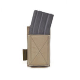 Warrior Single Elastic Mag Pouch Coyote Tan