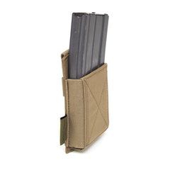 Warrior Single Elastic Mag Pouch Coyote Tan