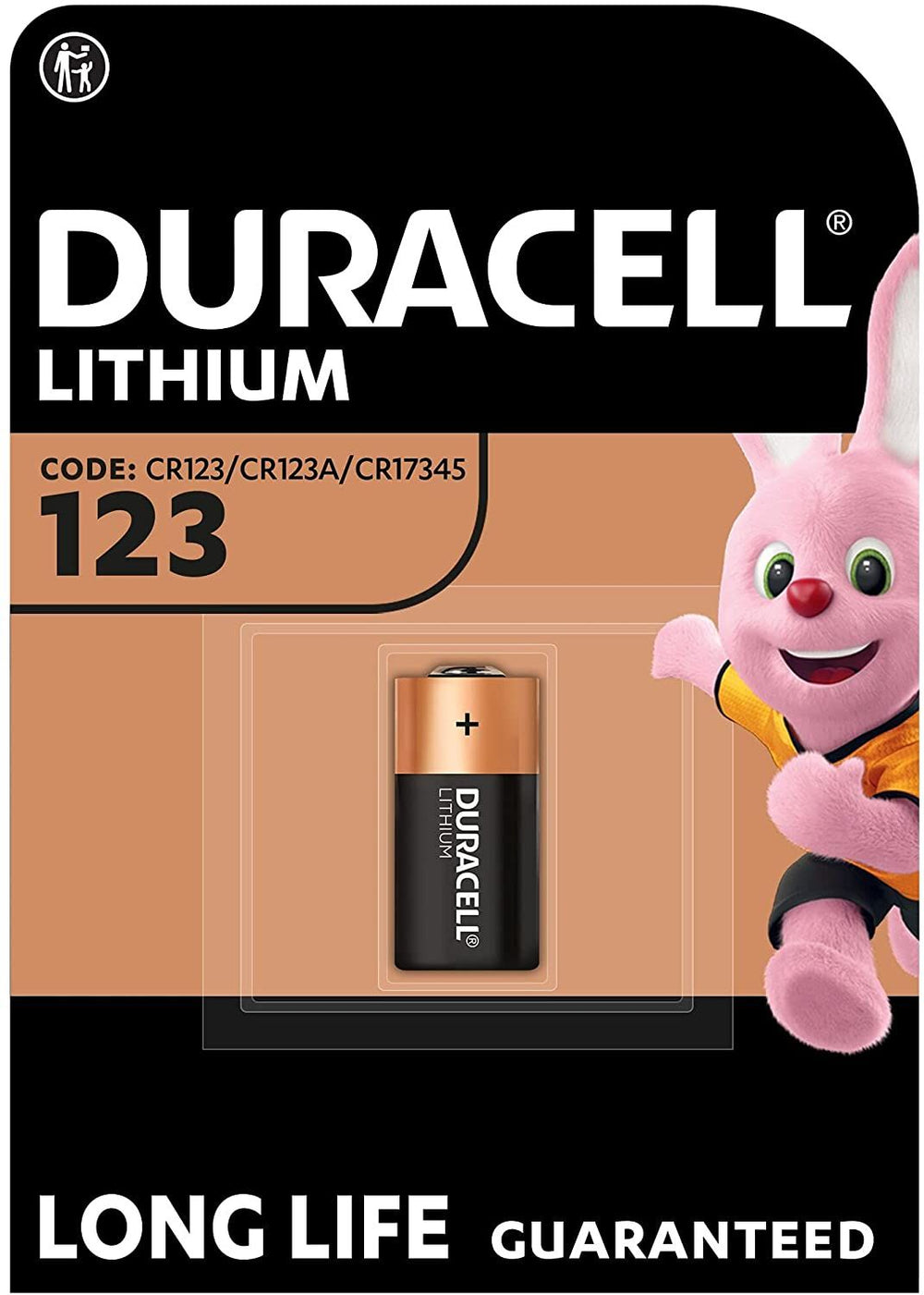 DURACELL - CR123 da 3 Volt Confezione 1 Pezzi