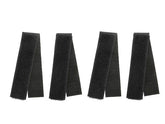Molle Strips for ID Patches - Black