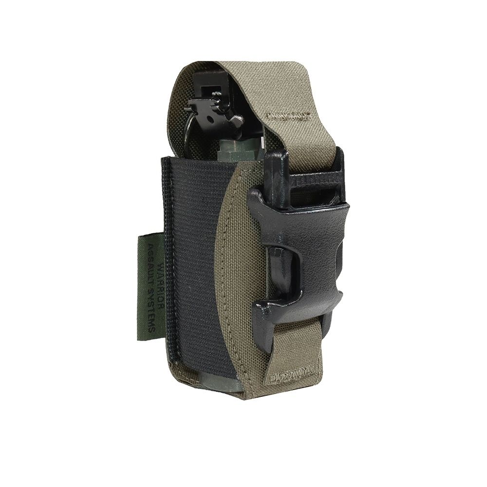 Warrior Laser Cut Single 40mm Flash Bang Pouch – Ranger Green