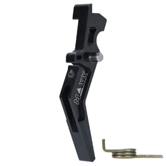 CNC Aluminum Advanced Trigger (Style A) - Black