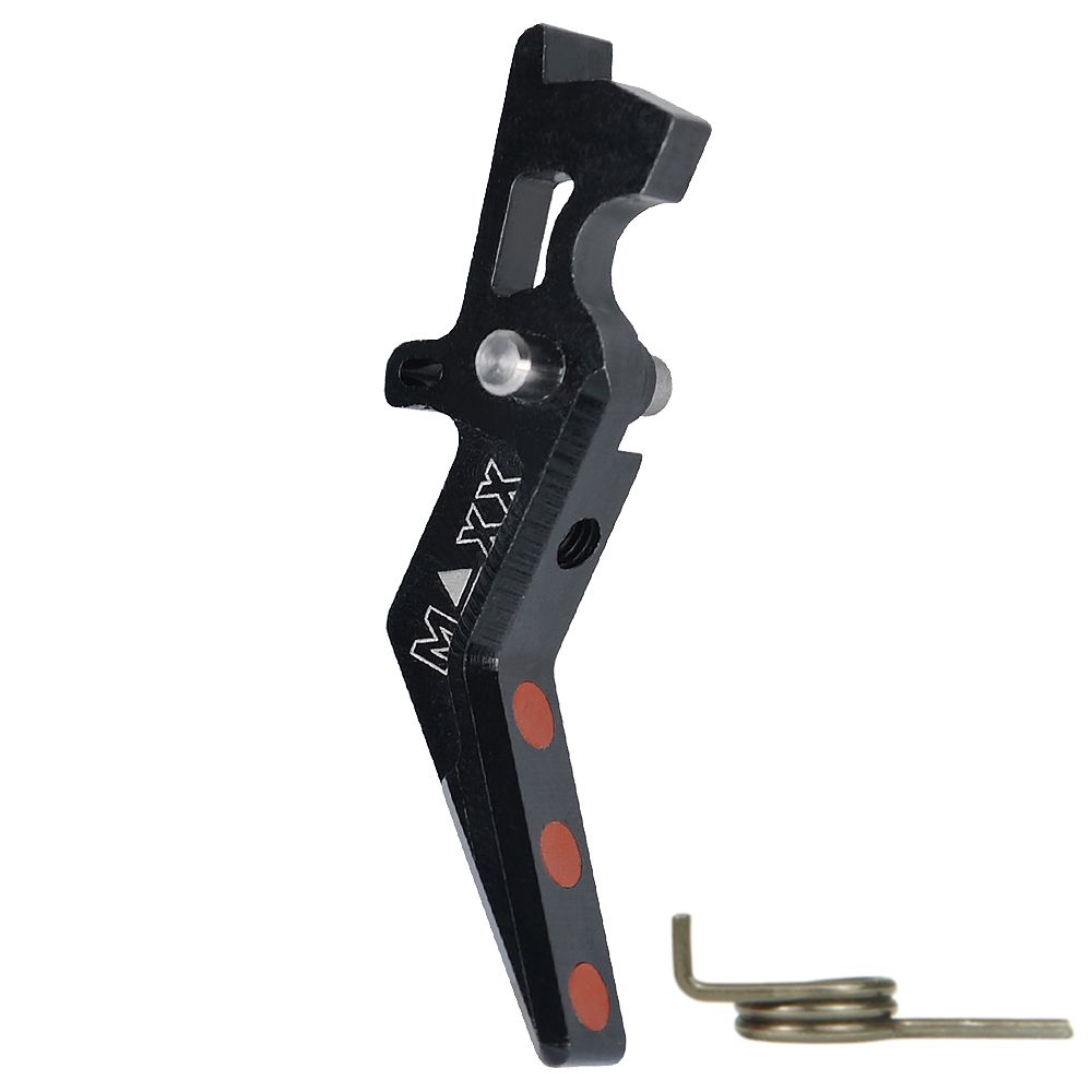 CNC Aluminum Advanced Trigger (Style A) - Black
