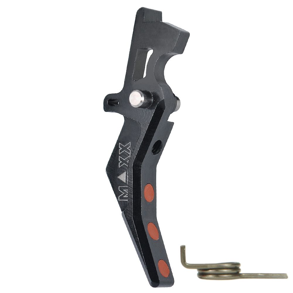 CNC Aluminum Advanced Trigger (Style B) - Black