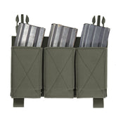 Warrior Removable Triple Elastic Mag Pouch Ranger Green
