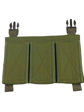 Warrior Removable Triple Elastic Mag Pouch Od Green