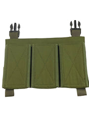 Warrior Removable Triple Elastic Mag Pouch Od Green