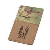 Warrior Laser Cut Credit Card Wallet - Multicam