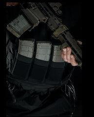 4-14 Rifle Panel Anorak - Black