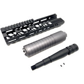 Airsoft Artisan - 10Inch SUR300 Handguard set For SIG MCX Airsoft - Black