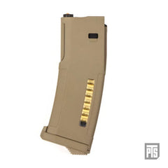 PTS Caricatore Monofilare EPM per M4/Scar/416 SRE - Dark Earth