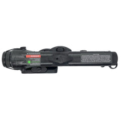 SomoGear PEQ-2A Old School Visible Flashlight - Black/Green