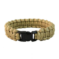Braccialetto Militare in Paracord Coyote
