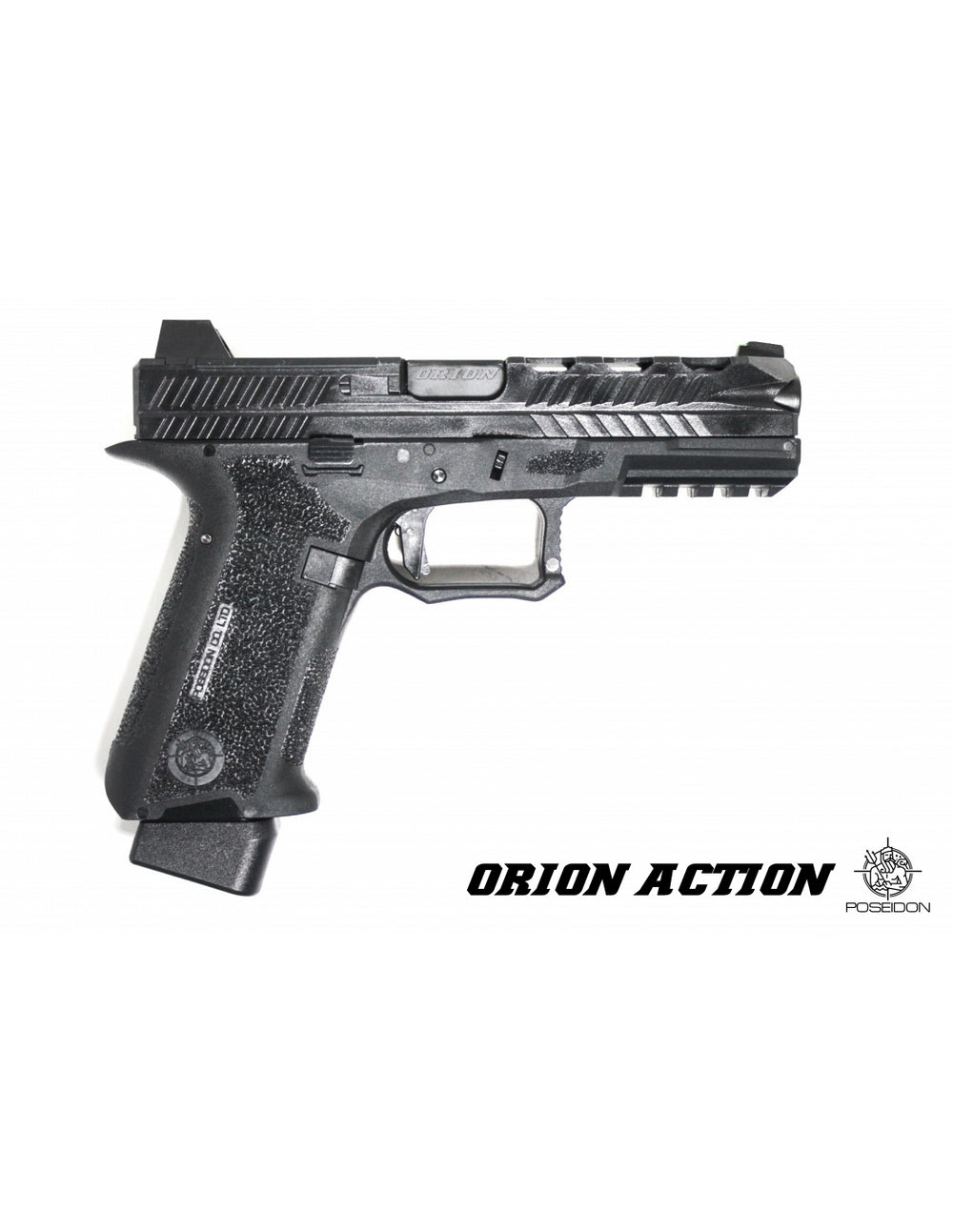 POSEIDON - Orion No.2-Action Airsoft GBB Pistol (Black) - Polymer