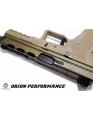 POSEIDON - Orion No.2-Performance Airsoft GBB Pistol (Tan) - Alluminium