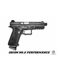 POSEIDON - Orion No.2-Performance Airsoft GBB Pistol (Black) - Alluminium
