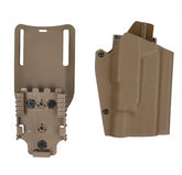 TMC Fondina Rigida per Glock con X300 - Dark Earth