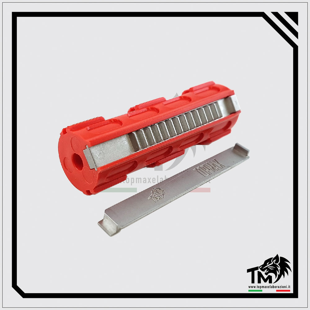 Top Max - Pistone Alleggerito Pro in Derlin - Cremagliera in M.I.M.