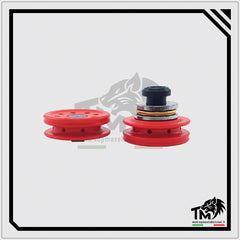 Top Max - Testa Pistone RedPower con Fori Radiali in Derlin