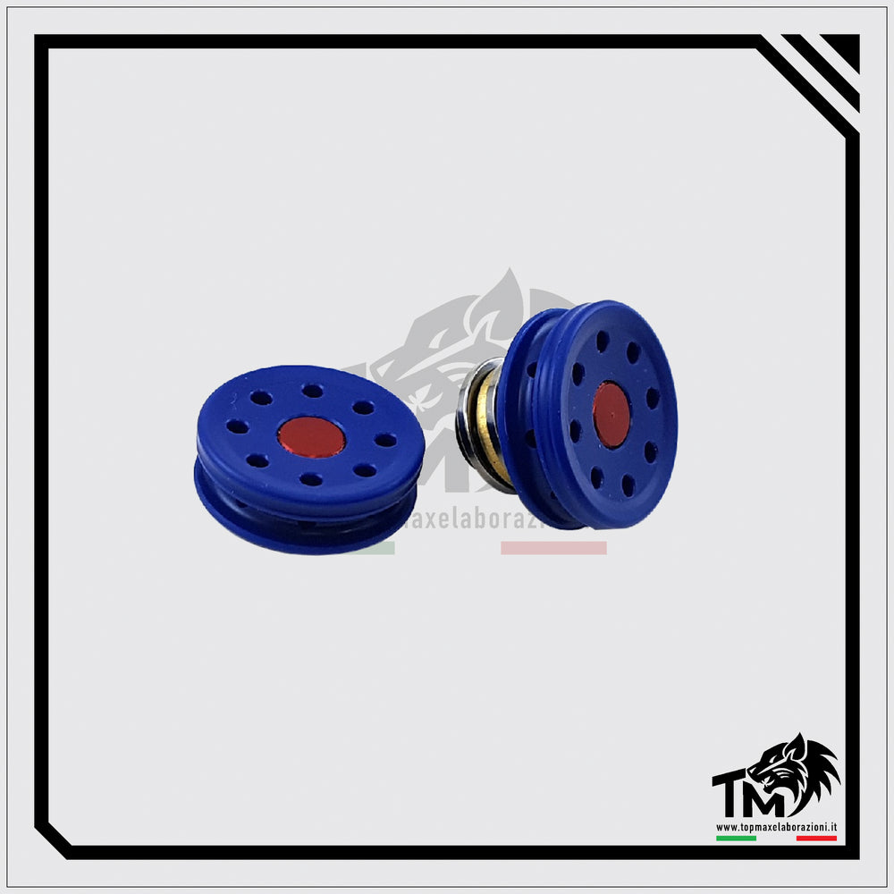 Top Max - Testa Pistone BluePower con Fori Radiali in Derlin