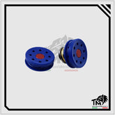 Top Max - Testa Pistone BluePower con Fori Radiali in Derlin