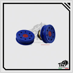 Top Max - Testa Pistone BluePower con Fori Radiali in Derlin