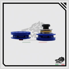 Top Max - Testa Pistone BluePower con Fori Radiali in Derlin